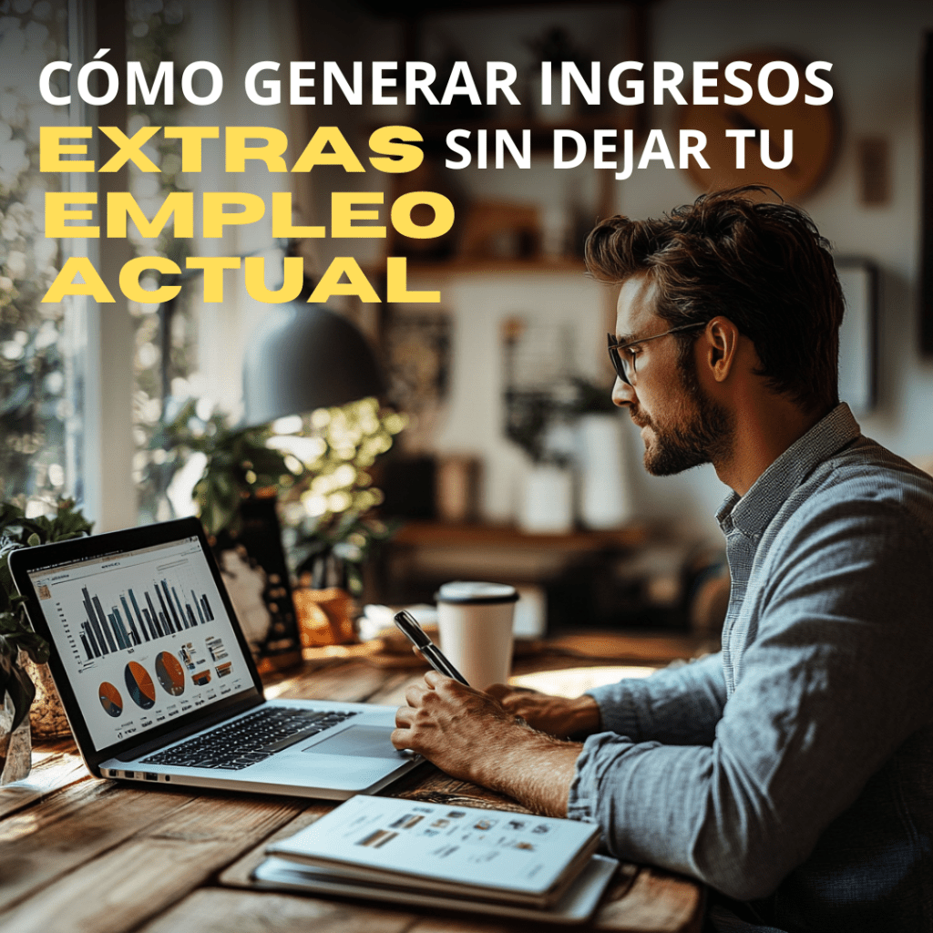 Cómo generar ingresos extra sin dejar tu trabajo actual&nbsp;💼💰